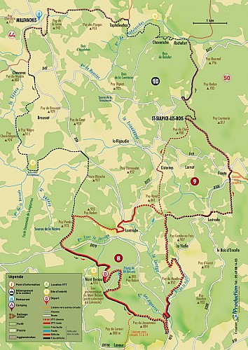 VTT - Gravel - Le chemin des chapelles - 25 km - circuit 9