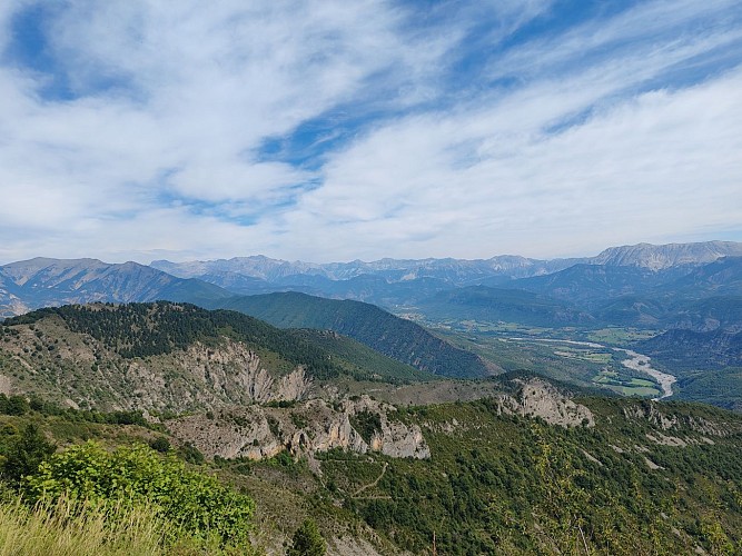 La Bigue (1653 m) - Difficile 22 Km - 7h_Thoard