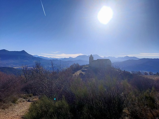 Le Vieil Aiglun et le Puy - Facile 2 Km - 2h30_Aiglun