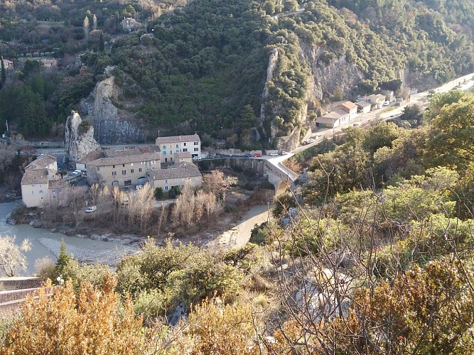 L'Eygues et le pont roman de Nyons