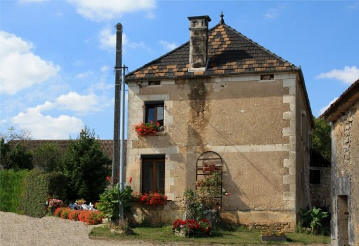 maison fleurie