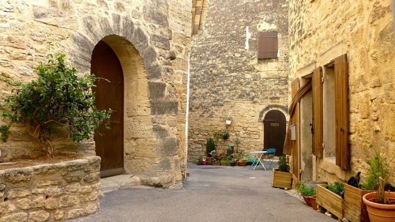 Ansouis, rue du Grand Four