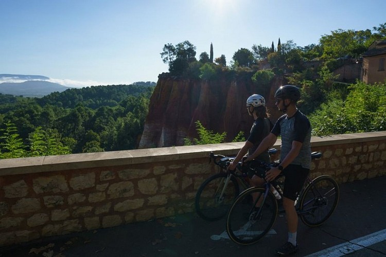 Les ocres sur Roussillon