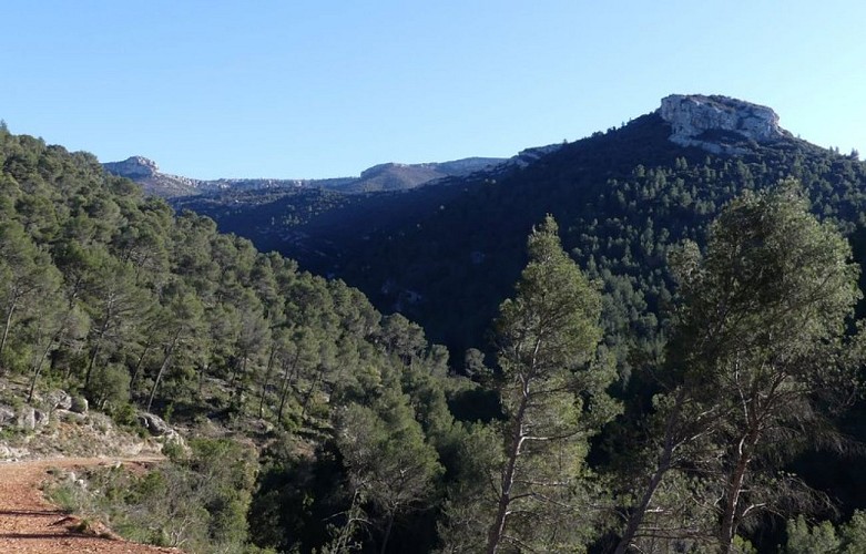 Descente vers le pont des Encanaux