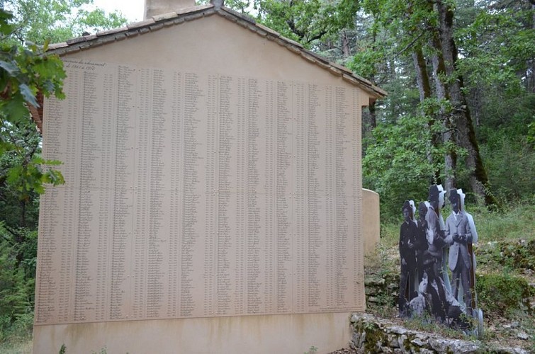 Pignon du Pavillon de Rolland