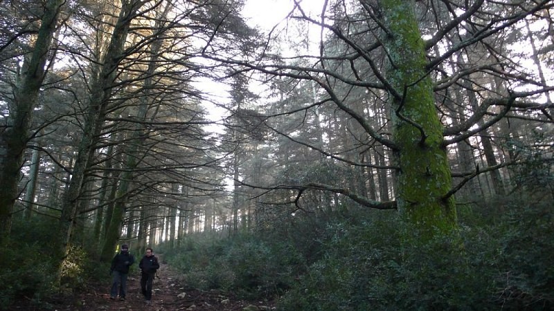 Première descente de l'itinéraire