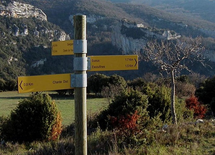 Fort de Buoux depuis Les Ramades
