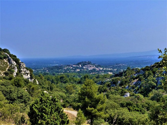 Vue sur Eygalières