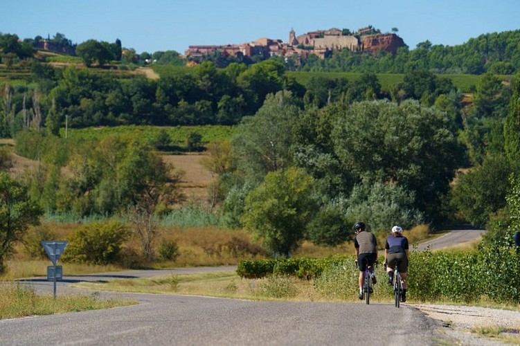 En approche de Roussillon