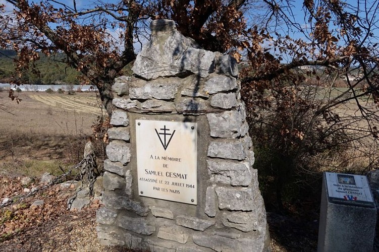 Stèle Samuel Cesmat