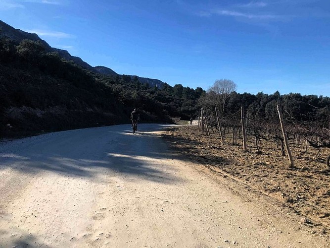 LAMANON - La plaine paysanne de la Durance en gravel