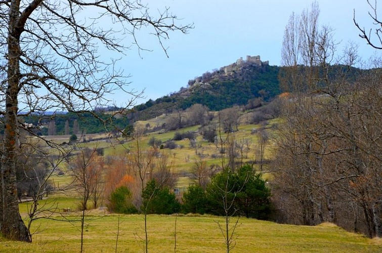 La vallée avant Bargème