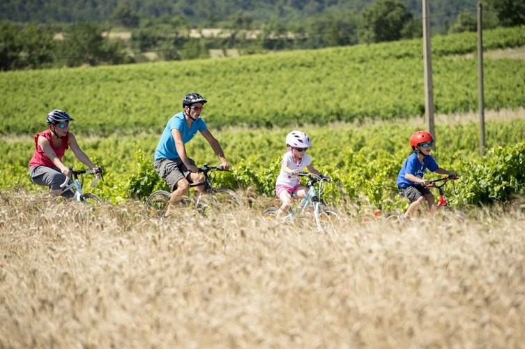 Pays d'Aigues à vélo