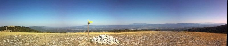 Panorama du Pelat de Buoux