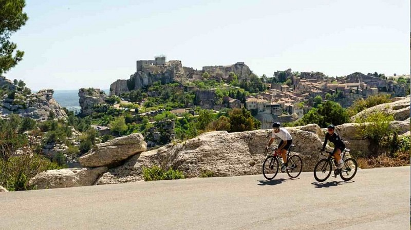 Vue sur les Baux-de-Provence