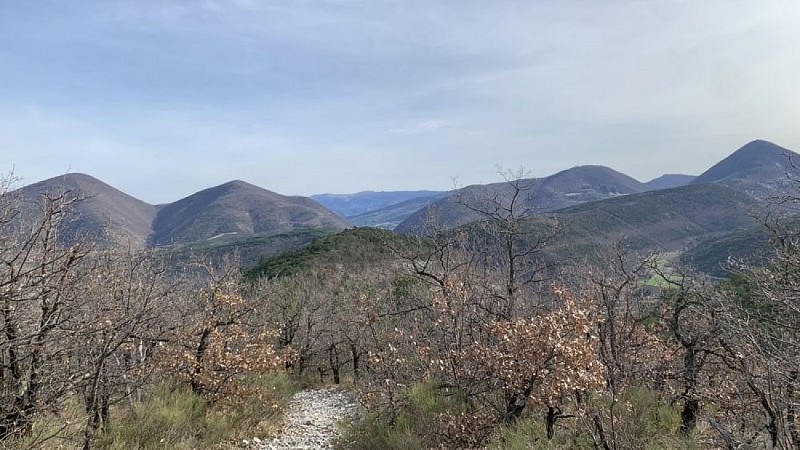 Panorama depuis l'ascension du col Marot