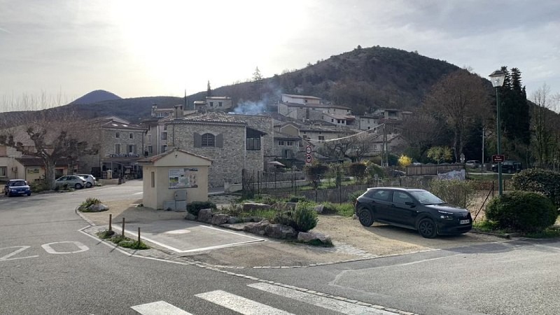 Départ de la randonnée