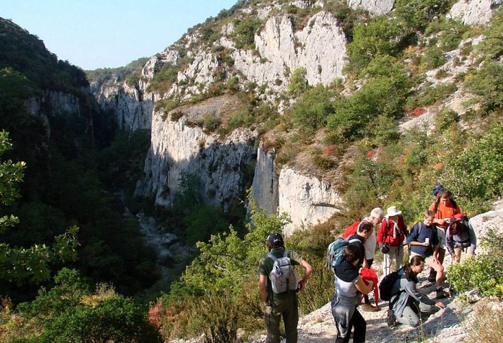 Au coeur des gorges