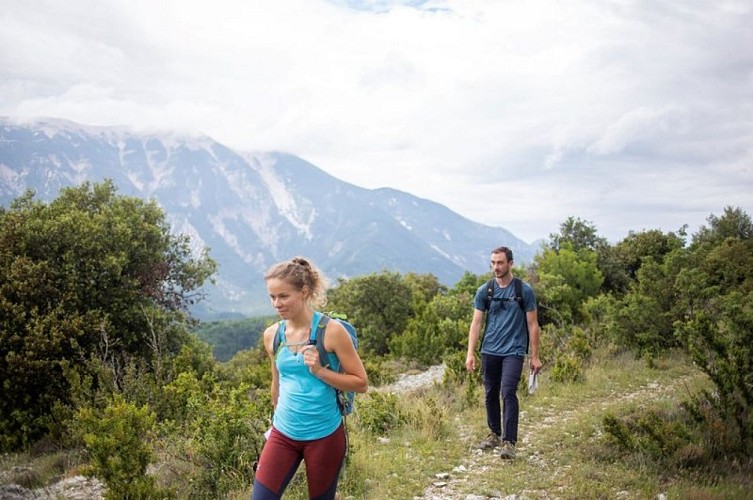 Traversée du rocher du Charles