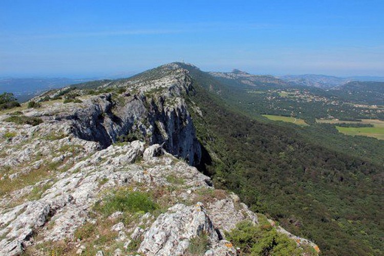 Le paysage depuis la chapelle de Saint-Pilon