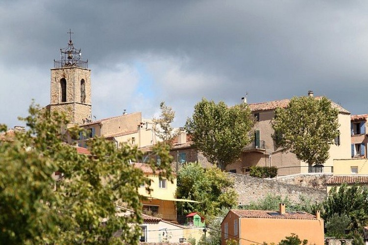 Le centre historique de Pourrières