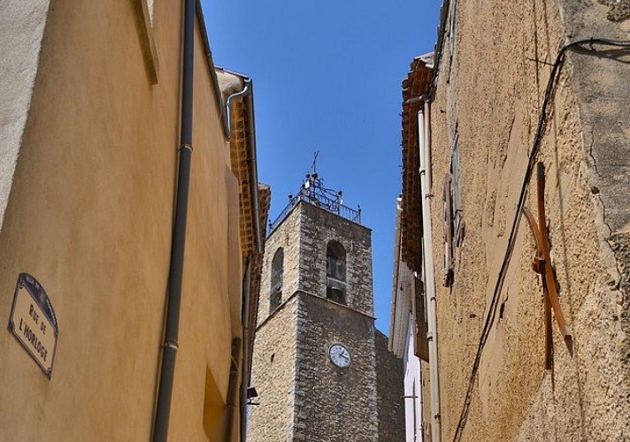 Le clocher de l'église