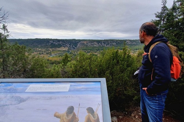 Magnifique vue sur la vallée de Quinson