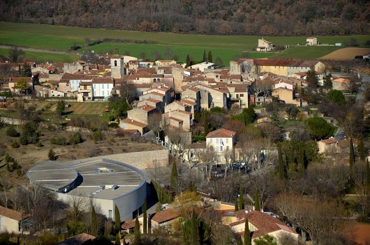 Vue sur le village