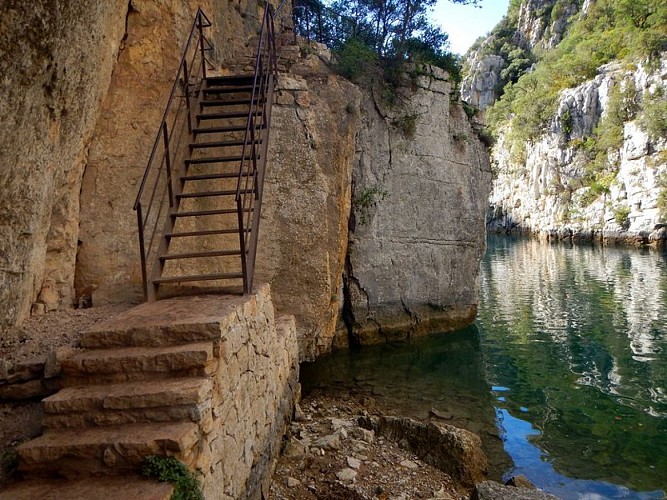 Les escaliers metalliques