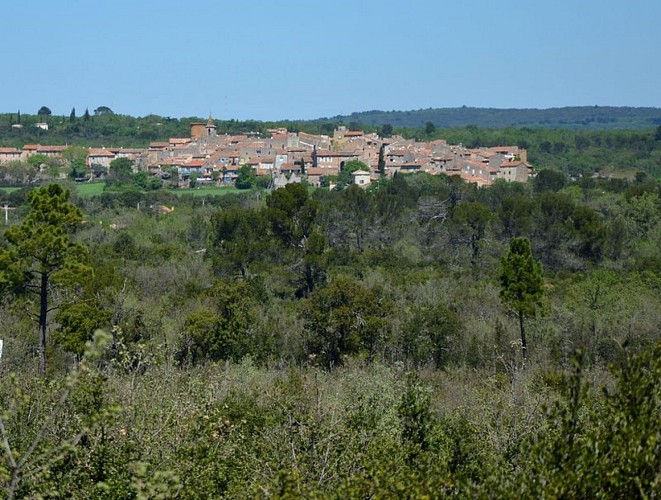 Regusse vue depuis le Pelenc