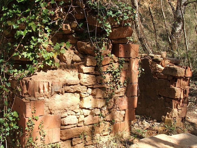 Ruine de station de pompage