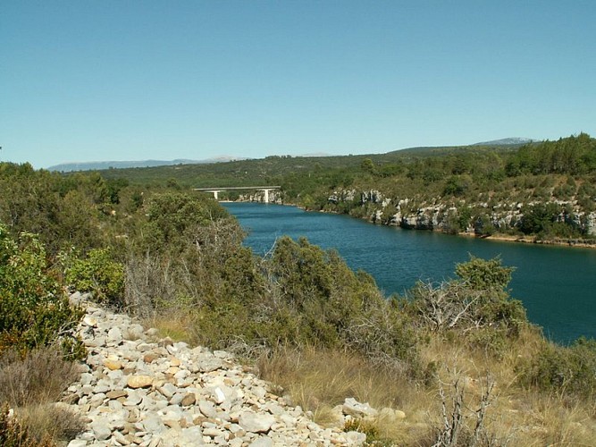 Vue sur le pont de Saint Laurent