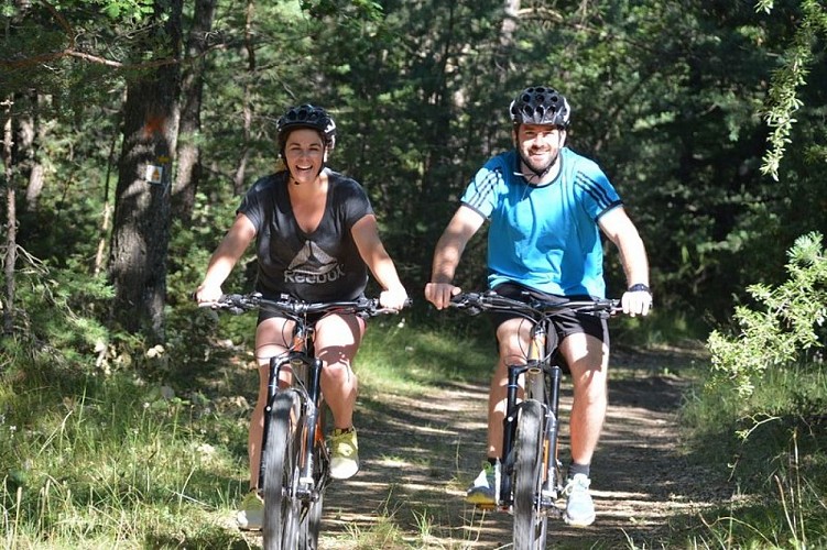 Le Bois du Défends à VTT