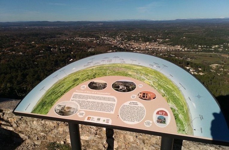 Table d'orientation de la chapelle