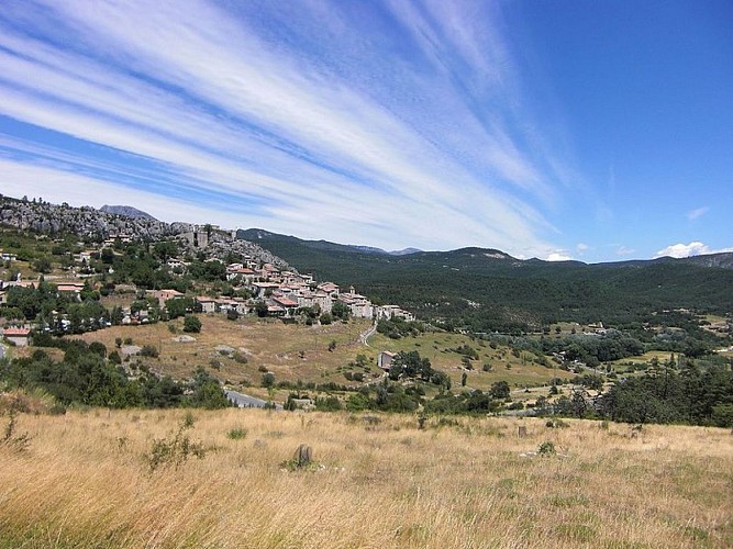 Trigance village médieval