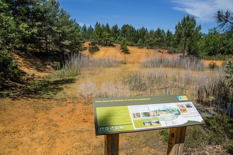 Signalétique en chemin