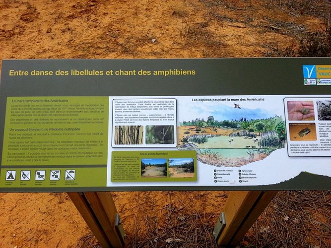 Signalétique en chemin