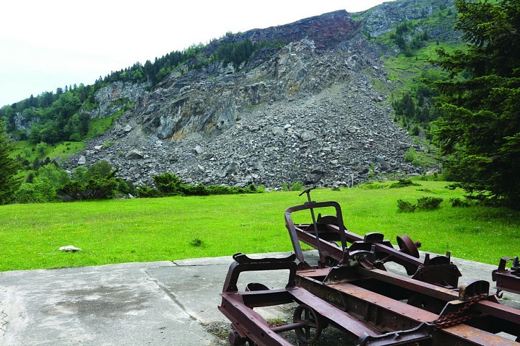 wagonnet mine du Fangas