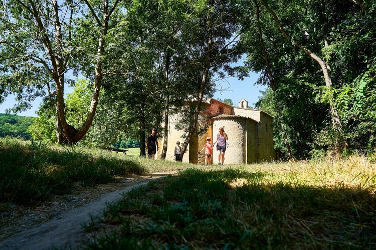 Randonneurs Abbaye de Cailloup Pamiers