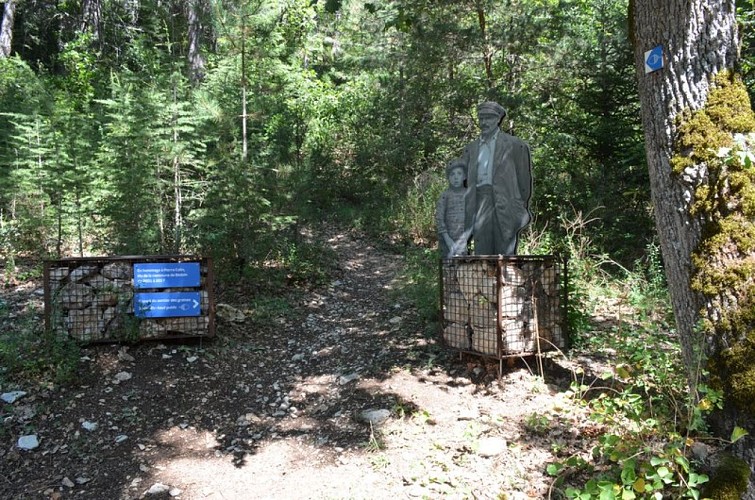 Départ du Sentier des graines