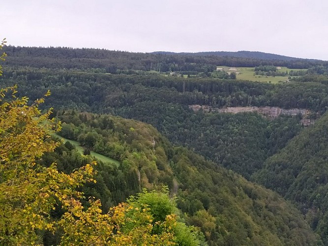 Le balcon de la Bienne - 87N