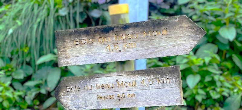 PAYZAC-Boucle du Beau Moulin-Signalétique 2