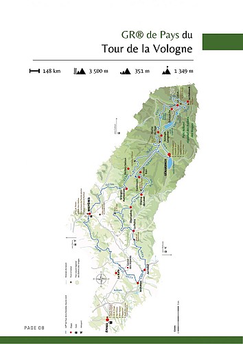 GR DE PAYS : LE TOUR DE LA VOLOGNE - GRANDES ECHAPPÉES VOSGIENNES (GROSSE AUSFLÜGE IN DIE VOGESEN)