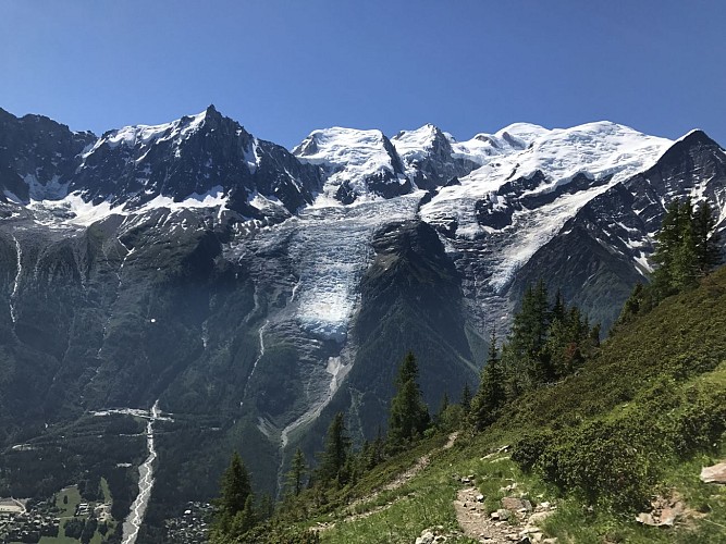 Wanderung Chamonix > Bel-Lachat