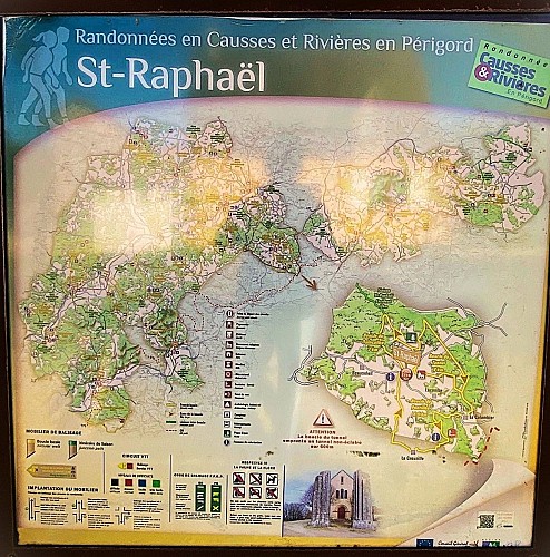 SAINT-RAPHAEL-Boucle du Quinqualou-Panneau d'appel