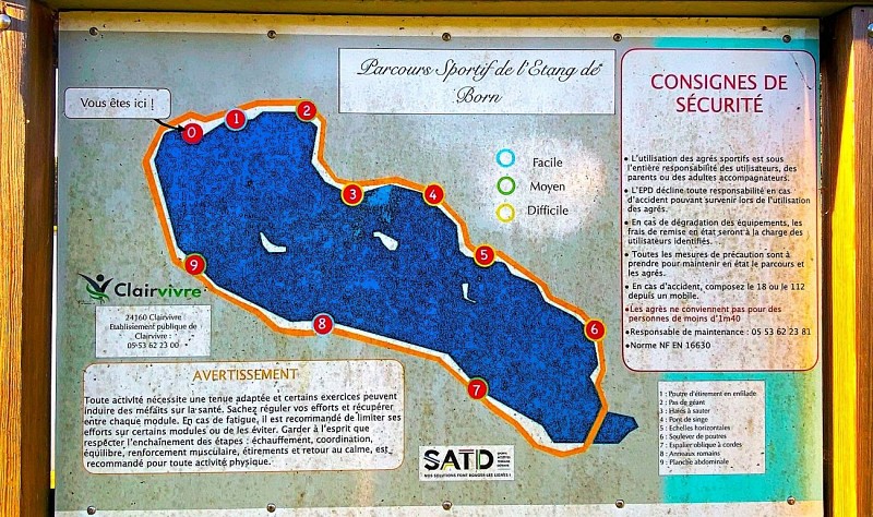 SALAGNAC-Etang de Born-Info lac