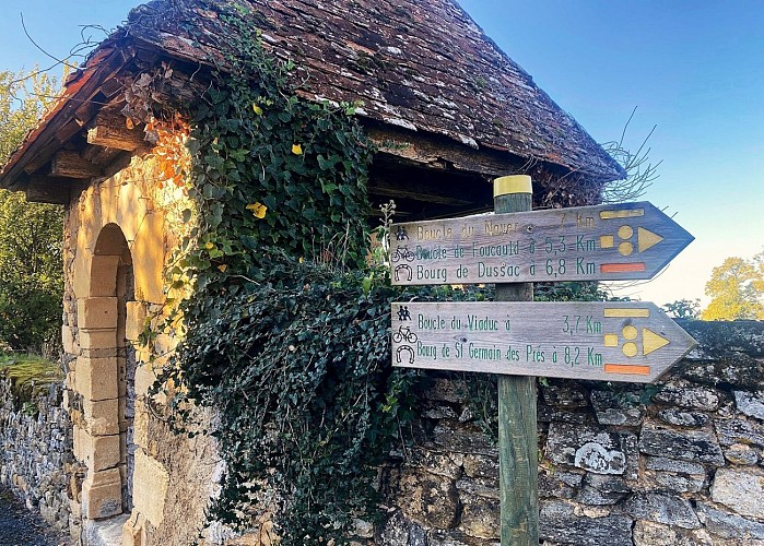 CLERMONT-D'EXCIDEUIL-Boucle du Noyer-Signalétique