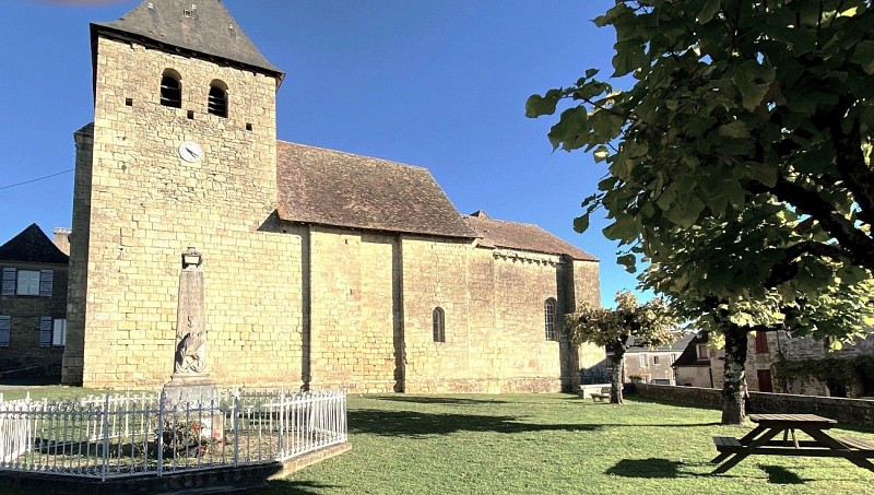 SAINT-SULPICE-D'EXCIDEUIL-Boucle du Ravillou-Eglise