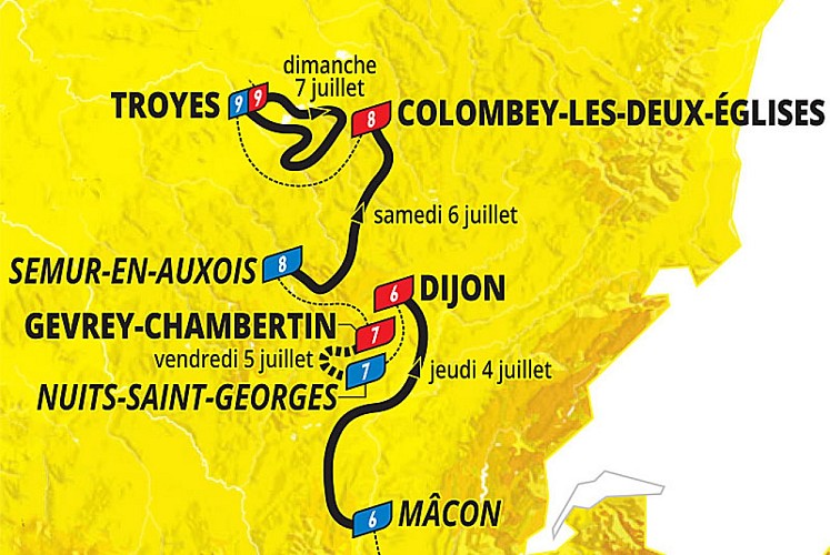 Etape 8 du Tour de France 2024