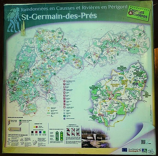 SAINT-GERMAIN-DES-PRES-Boucle des Aviateurs-Panneau d'appel